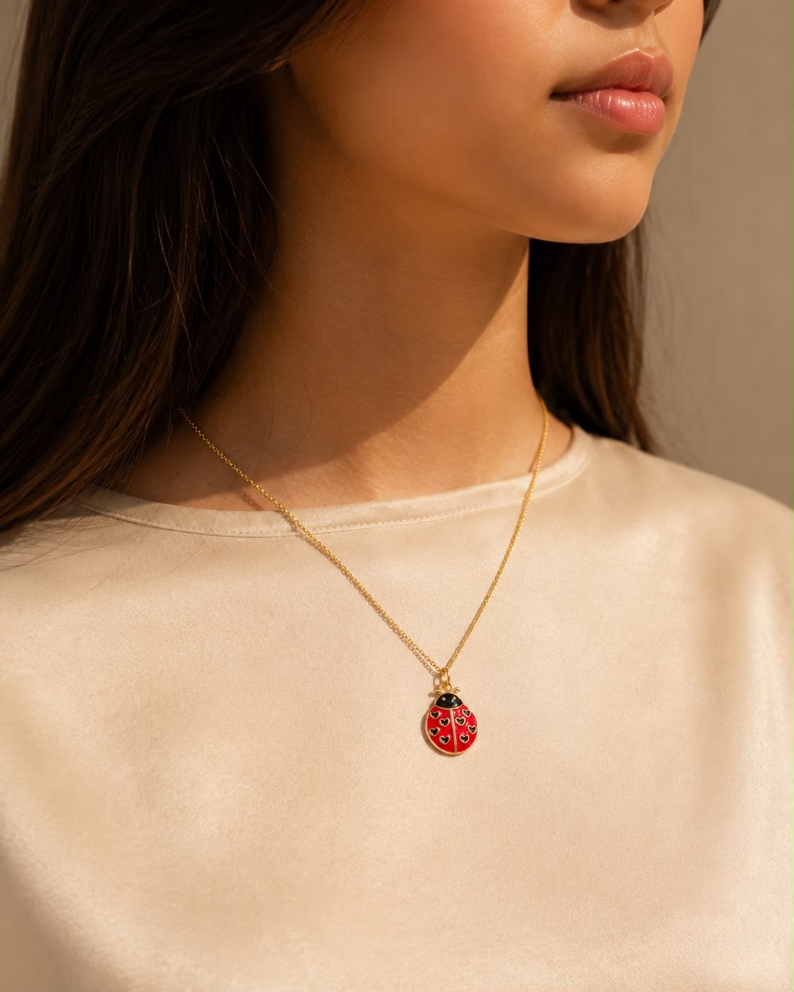Collar Coccinella d'Amore